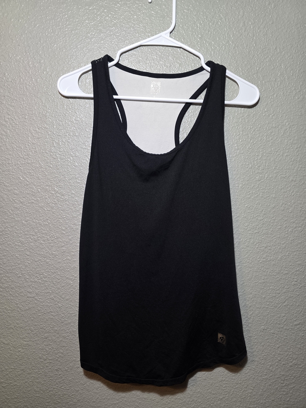 Anne Klein Sport Black Racerback Tank Top